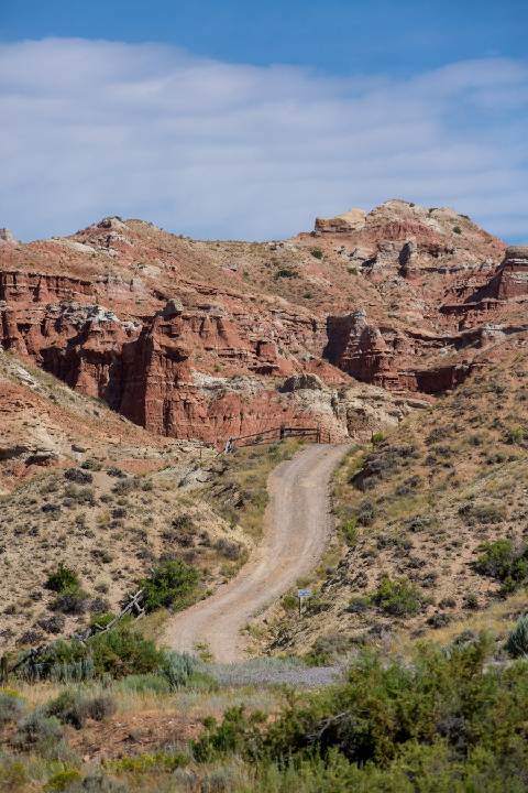 Road outside of Dubois