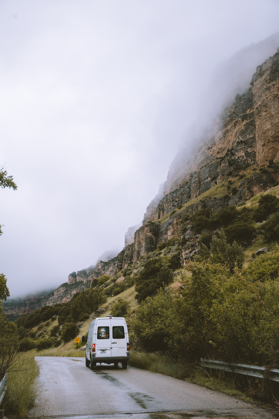 Rainy mornings in Ten Sleep Canyon