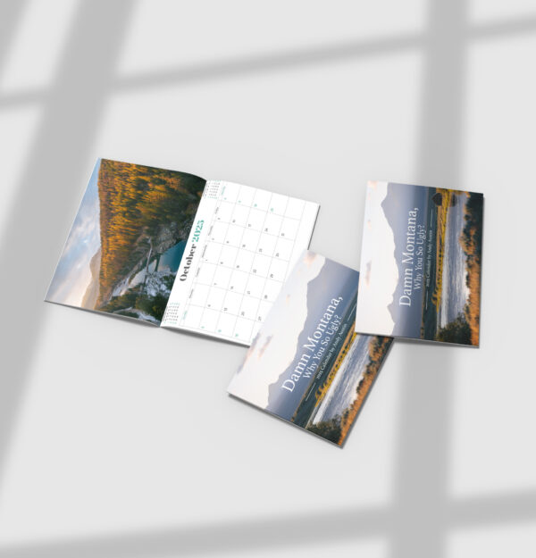 [Three Pack] 2025 Montana Calendar