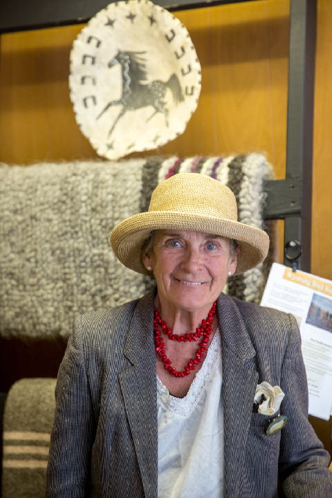 Anita, owner of Wyoming Wool
